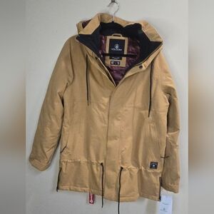 New Volcom Insulated Waterproof Snowboard / Ski Jacket Parka!